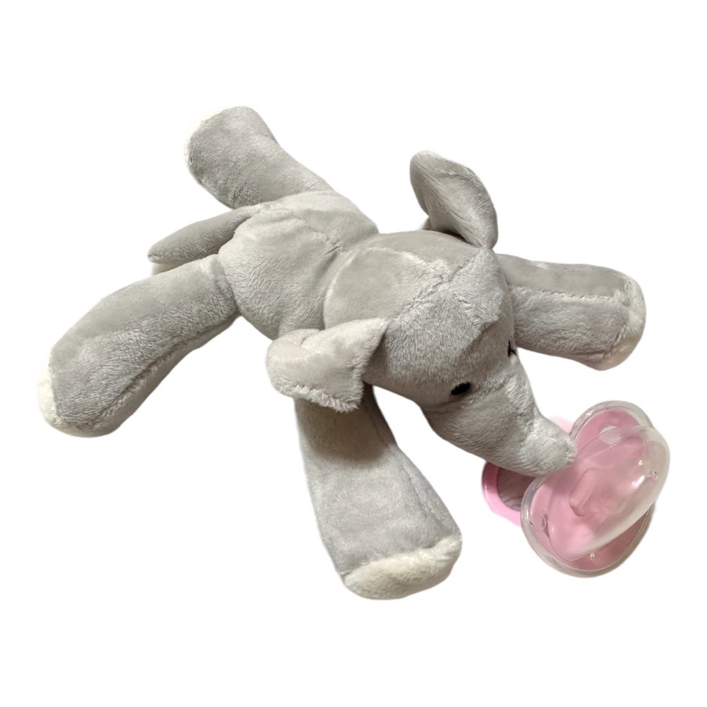 New Elephant Pacifier plush